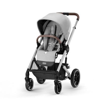 Bambinista-CYBEX-Travel-CYBEX BALIOS S Luxury Travel System with CLOUD T I-SIZE and Snogga Footmuff - Lava Grey (2023 New Generation)
