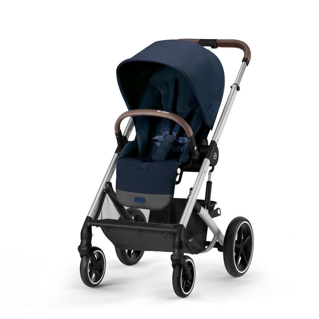 Bambinista-CYBEX-Travel-CYBEX BALIOS S Luxury Travel System with CLOUD T I-SIZE and Snogga Footmuff - Ocean Blue (2023 New Generation)