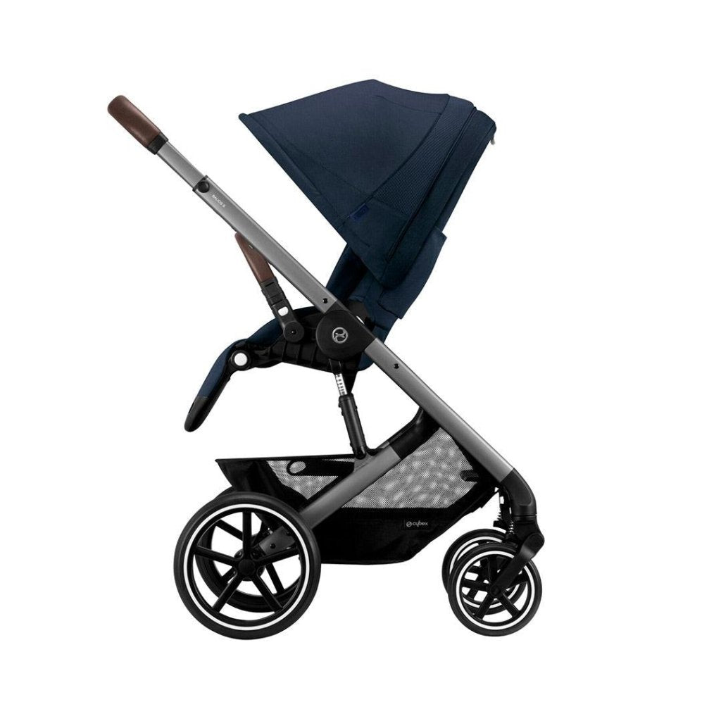 blue stroller travel system CYBEX BALIOS S Travel System Luxury Bundle with CLOUD T and Snogga Foo – Bambinista
