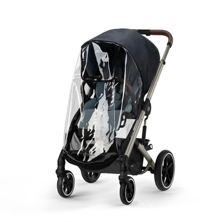 CYBEX BALIOS S Travel System Essential Bundle with Gold Footmuff Sky Bambinista