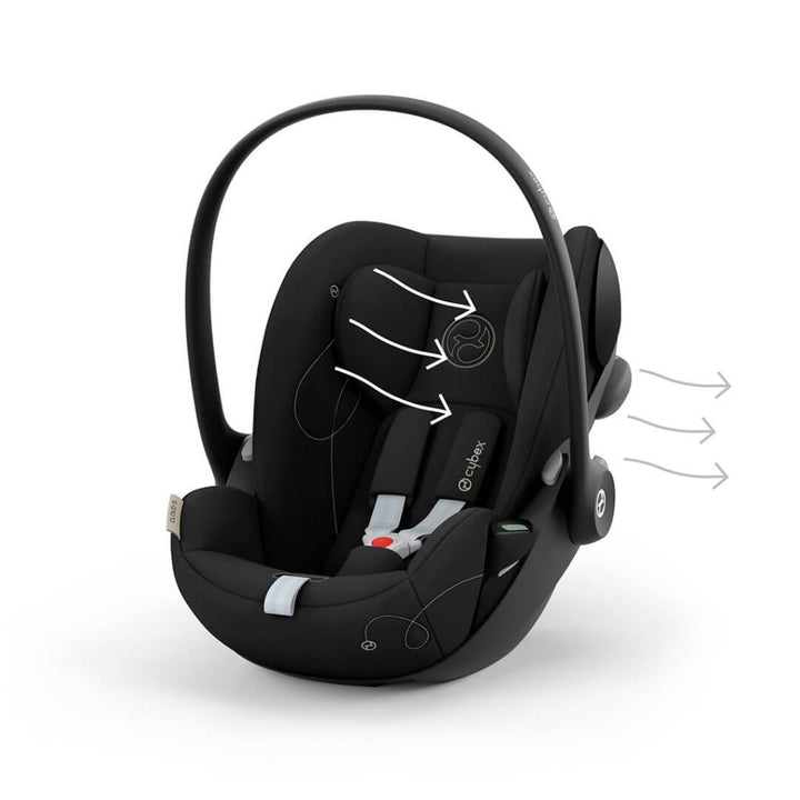 CYBEX CLOUD G I-SIZE Car Seat - Moon Black – Bambinista