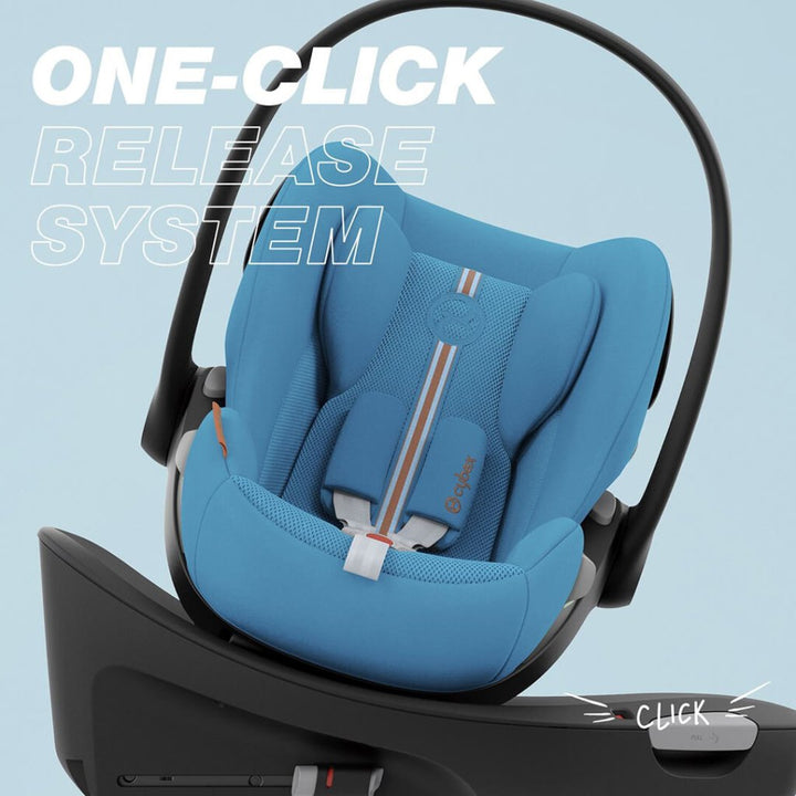 【美品】cybex cloud g i-size CYBEX CLOUD G I-SIZE PLUS Car Seat - Stone Grey – Bambinista