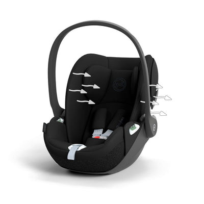 Bambinista-CYBEX-Travel-CYBEX CLOUD T I-Size Car Seat - Sepia Black