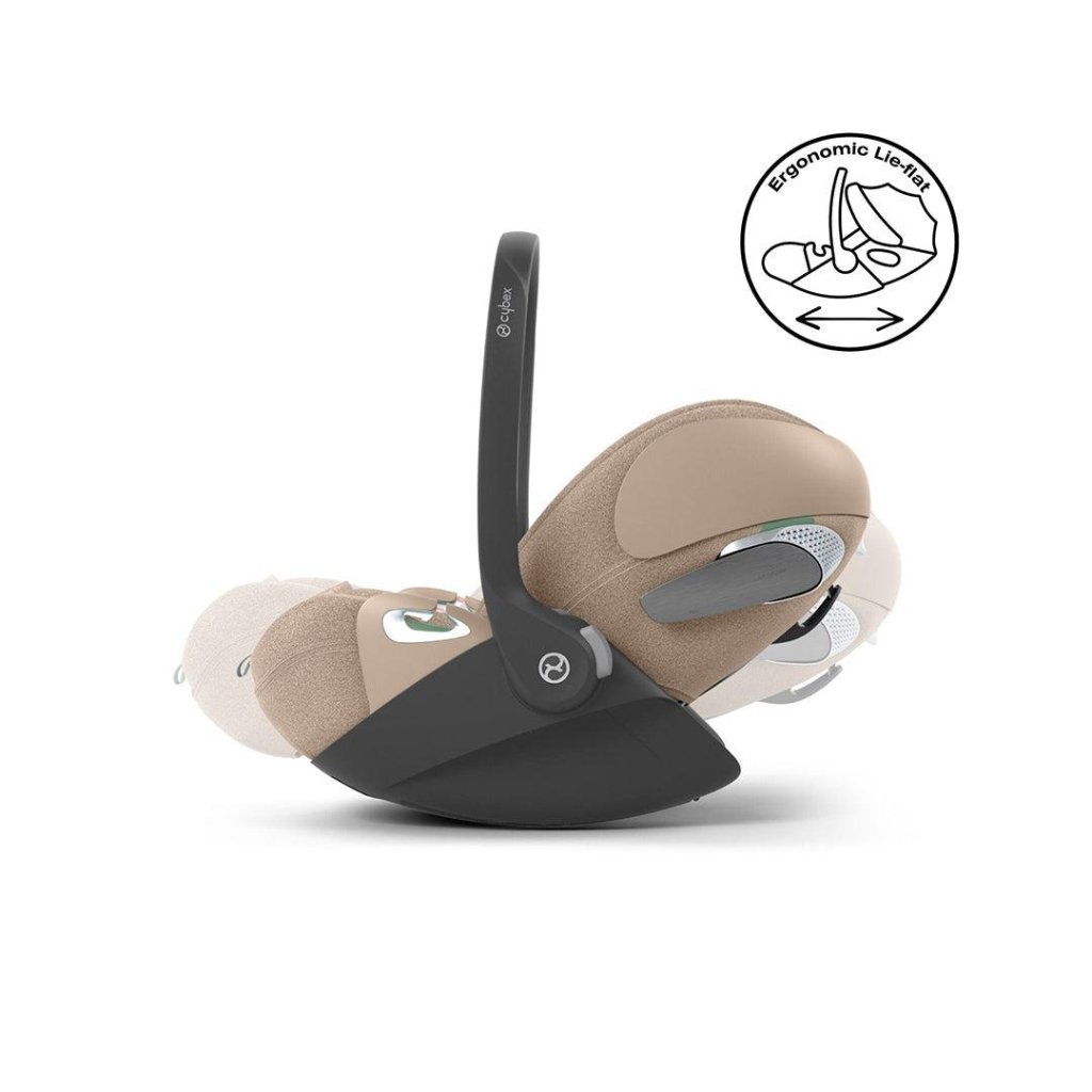 CYBEX Cloud T i-Size Plus Car Seat - Cozy Beige – Bambinista