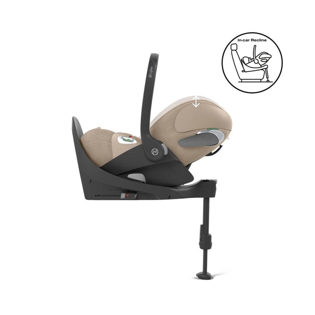 Bambinista-CYBEX-Travel-CYBEX Cloud T i-Size Plus Car Seat - Cozy Beige