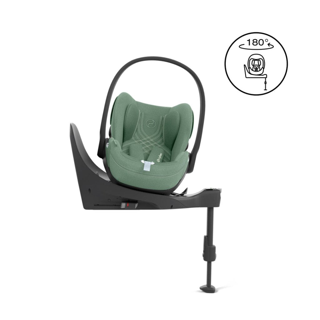 Bambinista-CYBEX-Travel-CYBEX CLOUD T I-Size PLUS Car Seat - Leaf Green