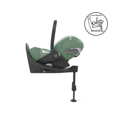 Bambinista-CYBEX-Travel-CYBEX CLOUD T I-Size PLUS Car Seat - Leaf Green