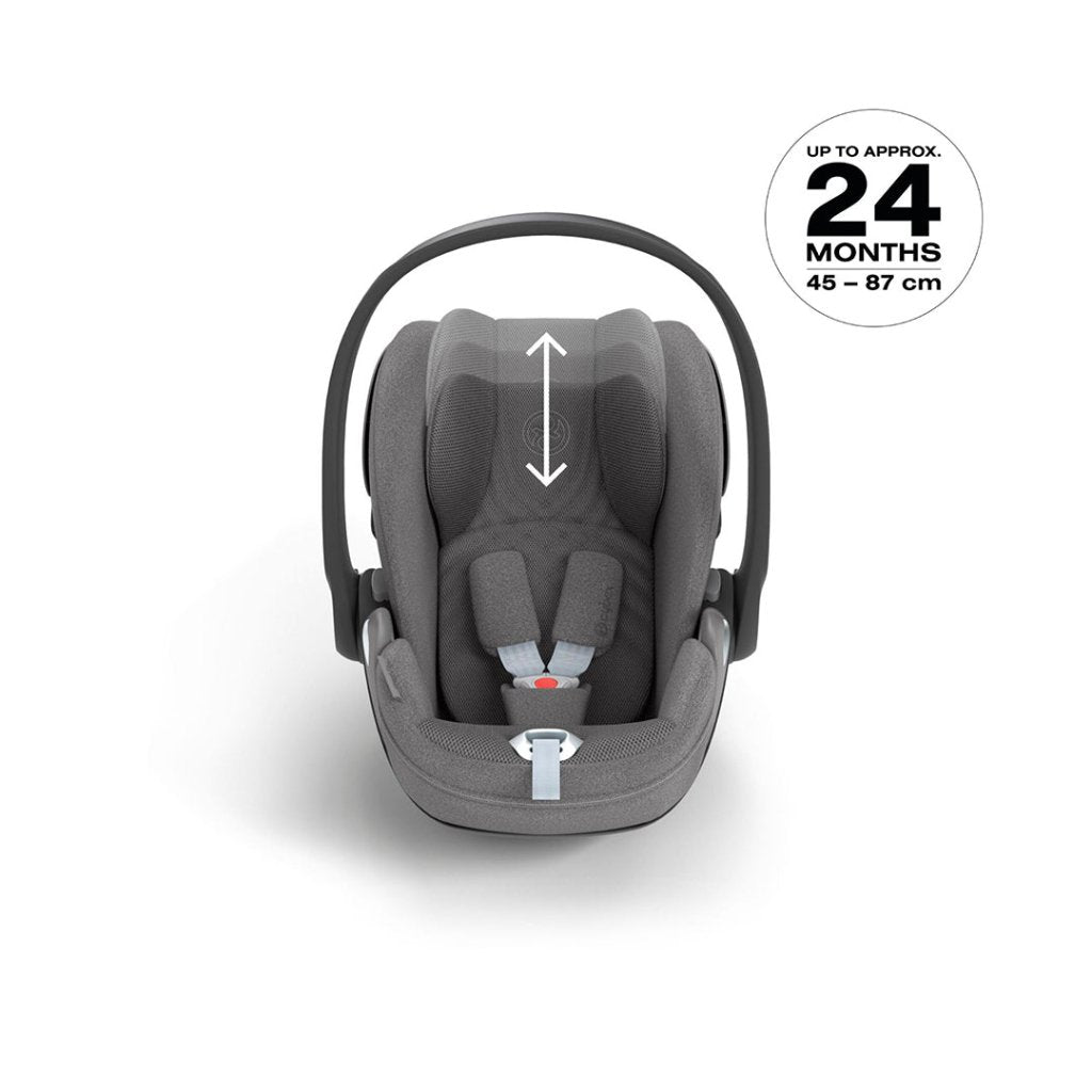 Bambinista-CYBEX-Travel-CYBEX CLOUD T I-Size PLUS Car Seat - Mirage Grey