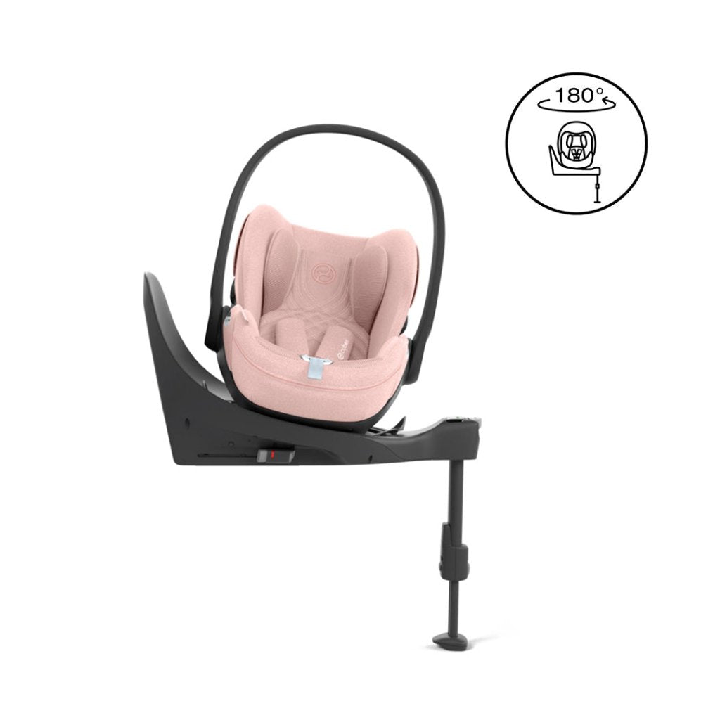 Bambinista-CYBEX-Travel-CYBEX CLOUD T I-Size PLUS Car Seat - Peach Pink