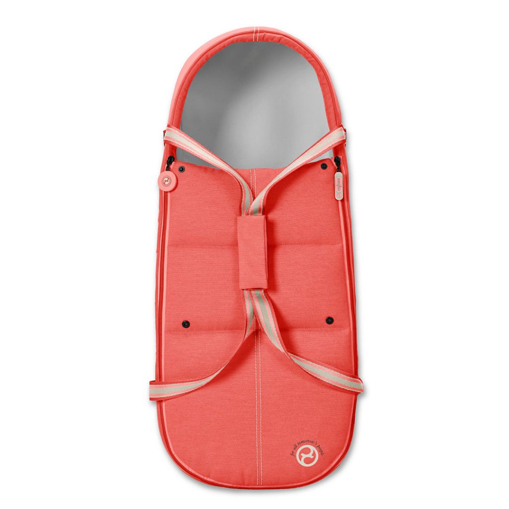 Bambinista-CYBEX-Travel-CYBEX Cocoon S CarryCot - Hibiscus Red