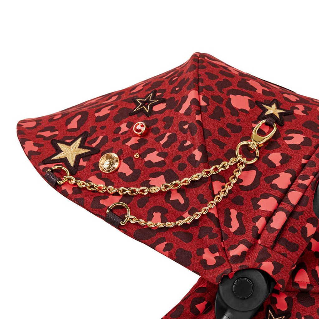 Bambinista-CYBEX-Travel-CYBEX COYA Ultra-compact Pushchair with Rockstar - Rosenrot Red