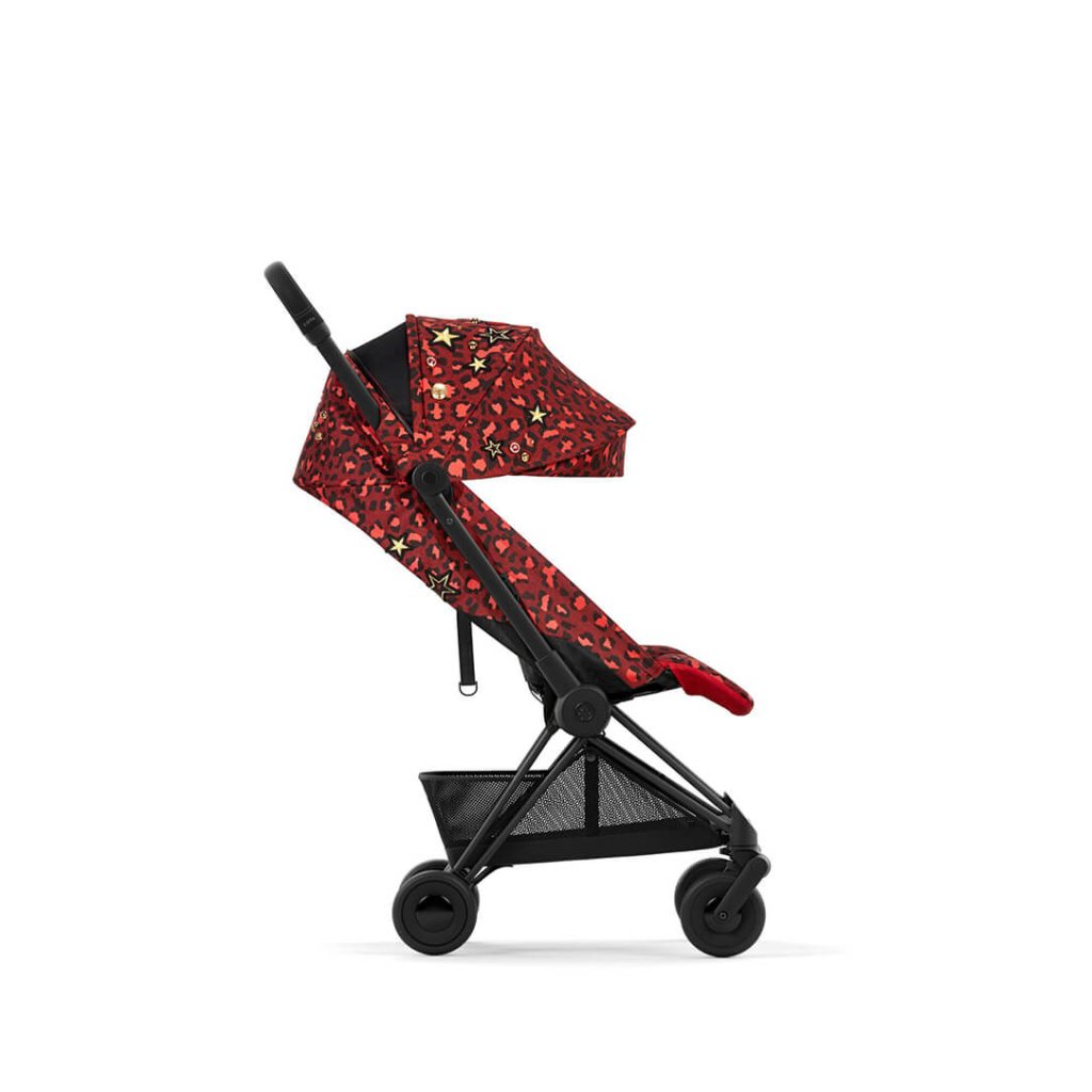 Bambinista-CYBEX-Travel-CYBEX COYA Ultra-compact Pushchair with Rockstar - Rosenrot Red