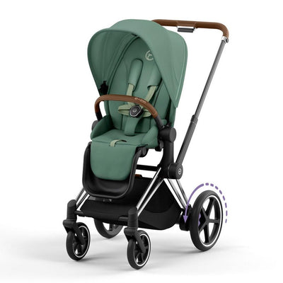 Bambinista-CYBEX-Travel-CYBEX e-Priam Pushchair 2023 - Leaf Green