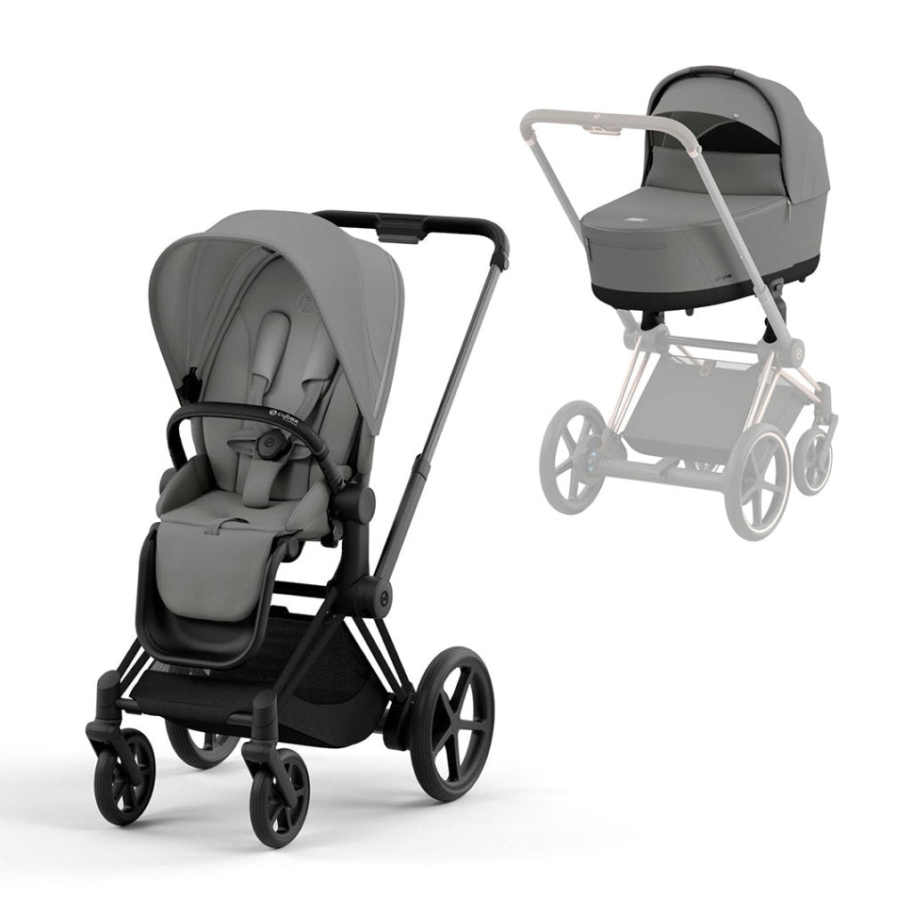 Bambinista-CYBEX-Travel-CYBEX e-Priam Pushchair 2023 - Mirage Grey