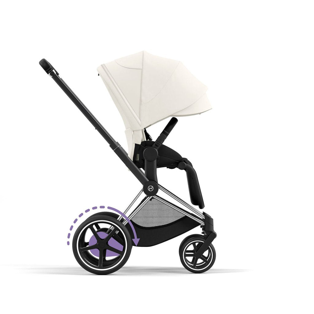 Bambinista-CYBEX-Travel-CYBEX e-Priam Pushchair 2023 - Off White