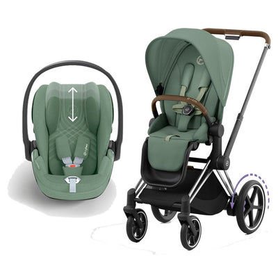 Bambinista-CYBEX-Travel-CYBEX e-Priam Travel System 2023 - Leaf Green