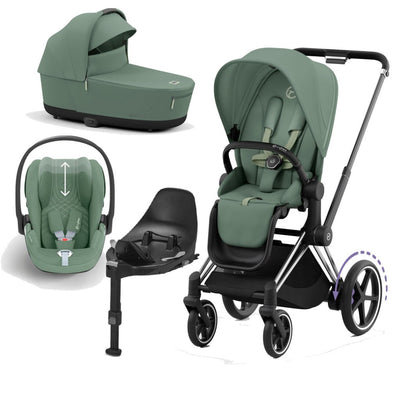 Bambinista-CYBEX-Travel-CYBEX e-Priam Travel System 2023 - Leaf Green