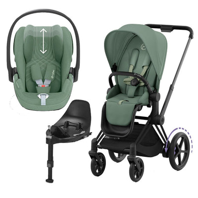 Bambinista-CYBEX-Travel-CYBEX e-Priam Travel System 2023 - Leaf Green