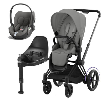 Bambinista-CYBEX-Travel-CYBEX e-Priam Travel System 2023 - Mirage Grey