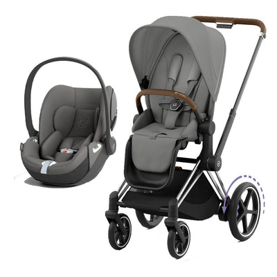 Bambinista-CYBEX-Travel-CYBEX e-Priam Travel System 2023 - Mirage Grey