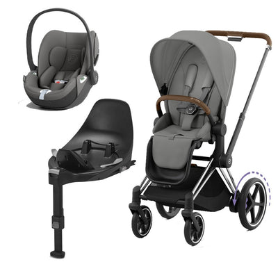 Bambinista-CYBEX-Travel-CYBEX e-Priam Travel System 2023 - Mirage Grey