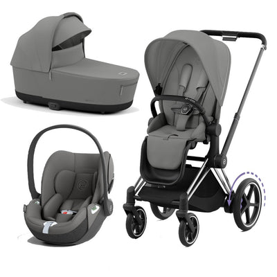 Bambinista-CYBEX-Travel-CYBEX e-Priam Travel System 2023 - Mirage Grey