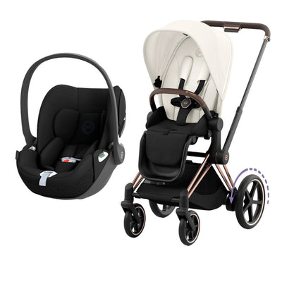 Bambinista-CYBEX-Travel-CYBEX e-Priam Travel System 2023 - Off White