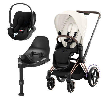 Bambinista-CYBEX-Travel-CYBEX e-Priam Travel System 2023 - Off White