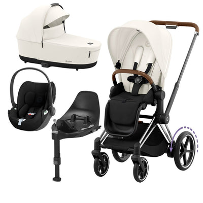 Bambinista-CYBEX-Travel-CYBEX e-Priam Travel System 2023 - Off White