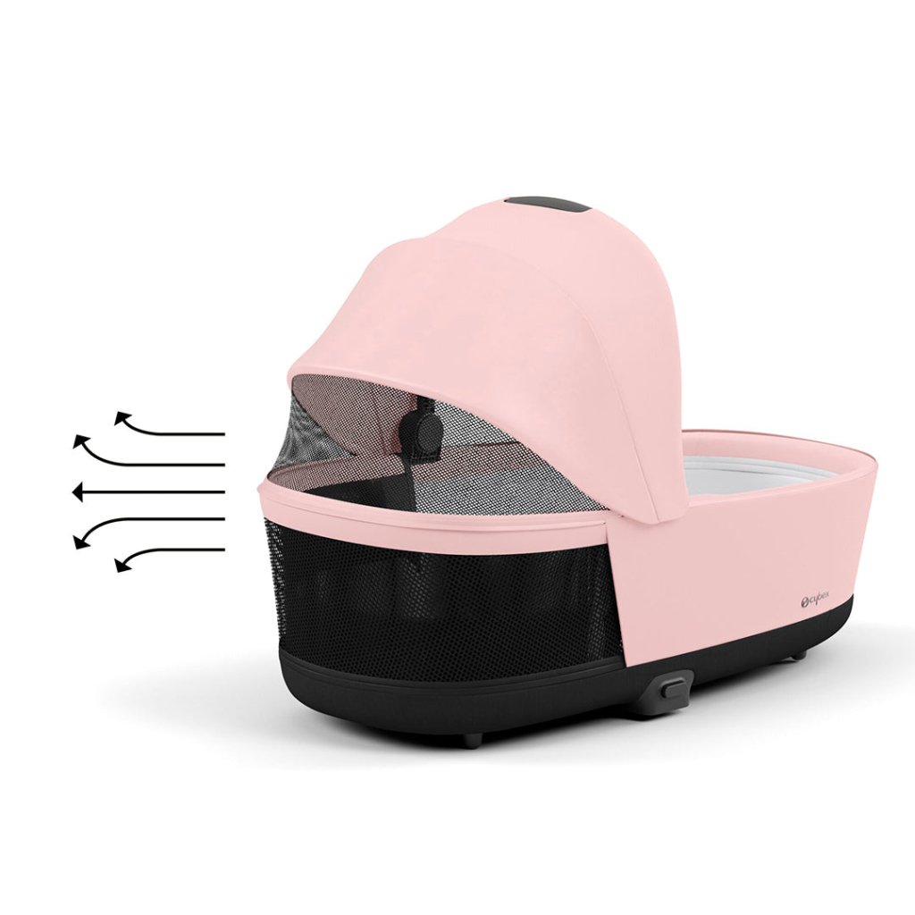 Bambinista-CYBEX-Travel-CYBEX e-Priam Travel System 2023 - Peach Pink