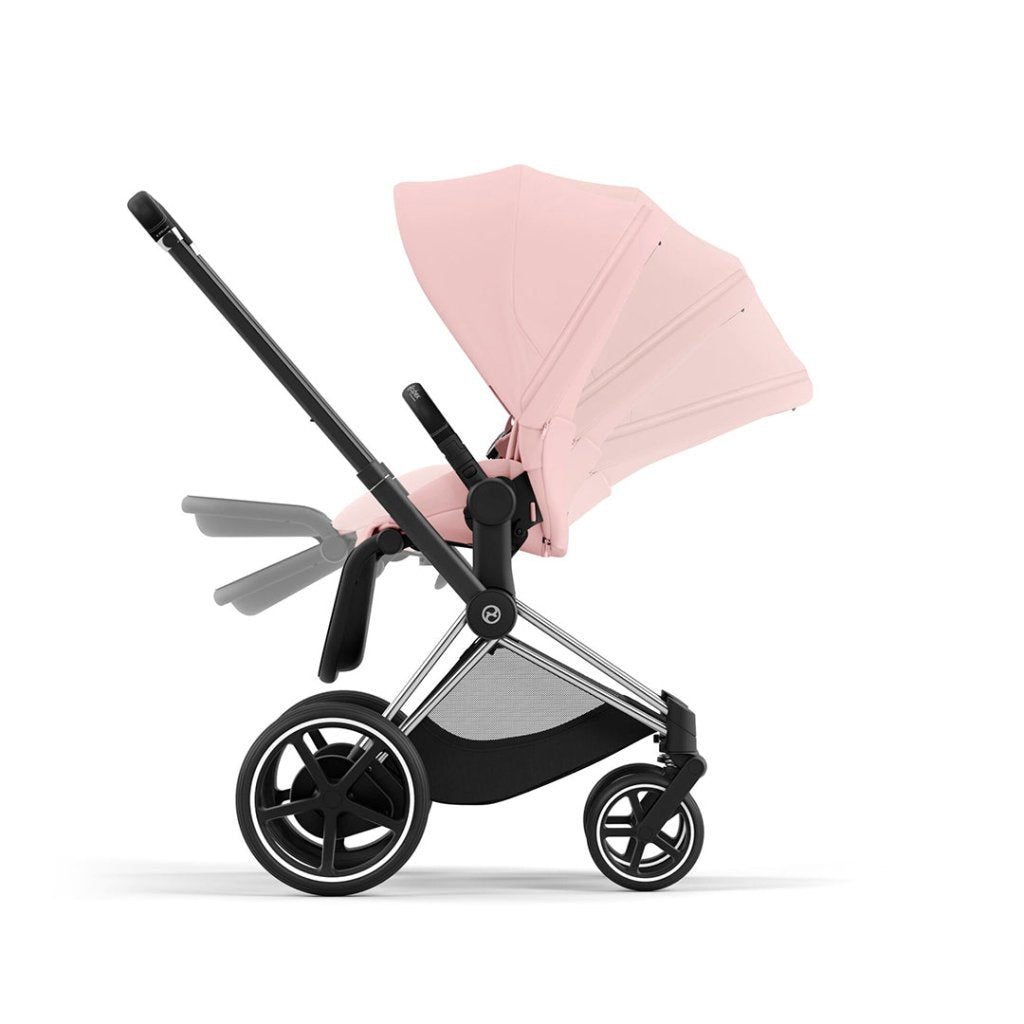 Bambinista-CYBEX-Travel-CYBEX e-Priam Travel System 2023 - Peach Pink