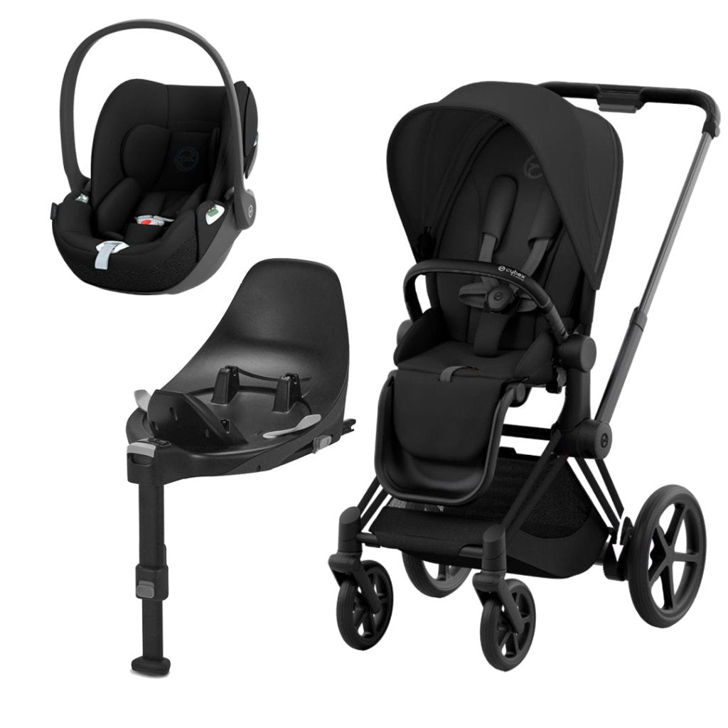 Bambinista-CYBEX-Travel-CYBEX e-Priam Travel System 2023 - Sepia Black