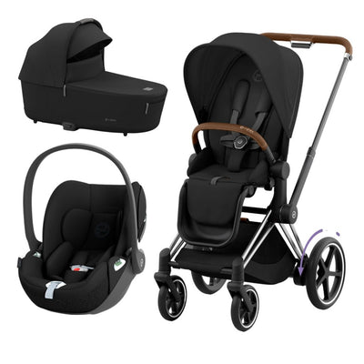 Bambinista-CYBEX-Travel-CYBEX e-Priam Travel System 2023 - Sepia Black