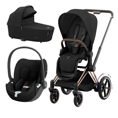 Bambinista-CYBEX-Travel-CYBEX e-Priam Travel System 2023 - Sepia Black