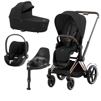 Bambinista-CYBEX-Travel-CYBEX e-Priam Travel System 2023 - Sepia Black