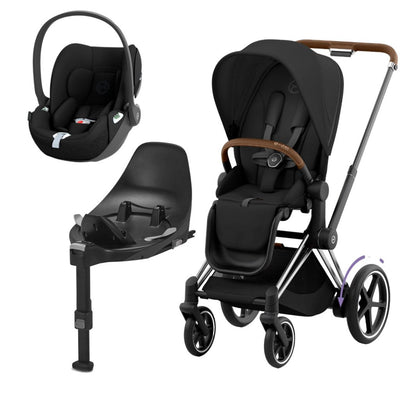 Bambinista-CYBEX-Travel-CYBEX e-Priam Travel System 2023 - Sepia Black