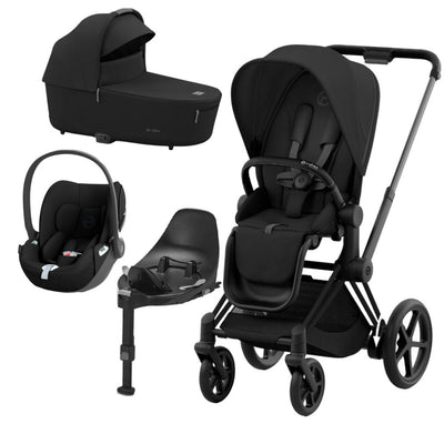 Bambinista-CYBEX-Travel-CYBEX e-Priam Travel System 2023 - Sepia Black