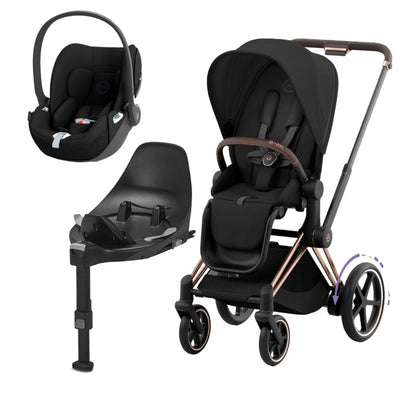 Bambinista-CYBEX-Travel-CYBEX e-Priam Travel System 2023 - Sepia Black