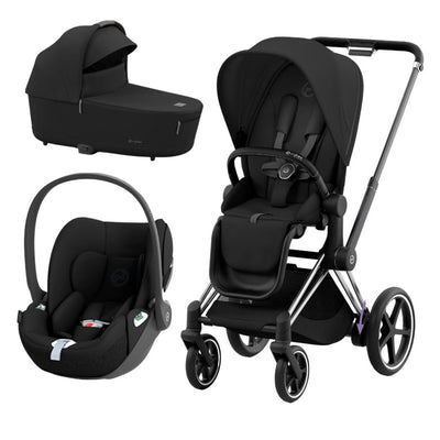 Bambinista-CYBEX-Travel-CYBEX e-Priam Travel System 2023 - Sepia Black