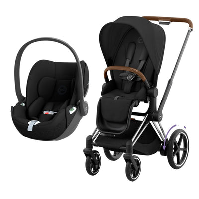 Bambinista-CYBEX-Travel-CYBEX e-Priam Travel System 2023 - Sepia Black