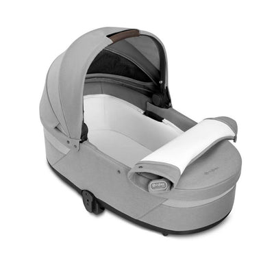 Bambinista-CYBEX-Travel-CYBEX EOS Comfort Bundle Travel System with Aton B2 I-SIZE and Gold Footmuff - Lava Grey