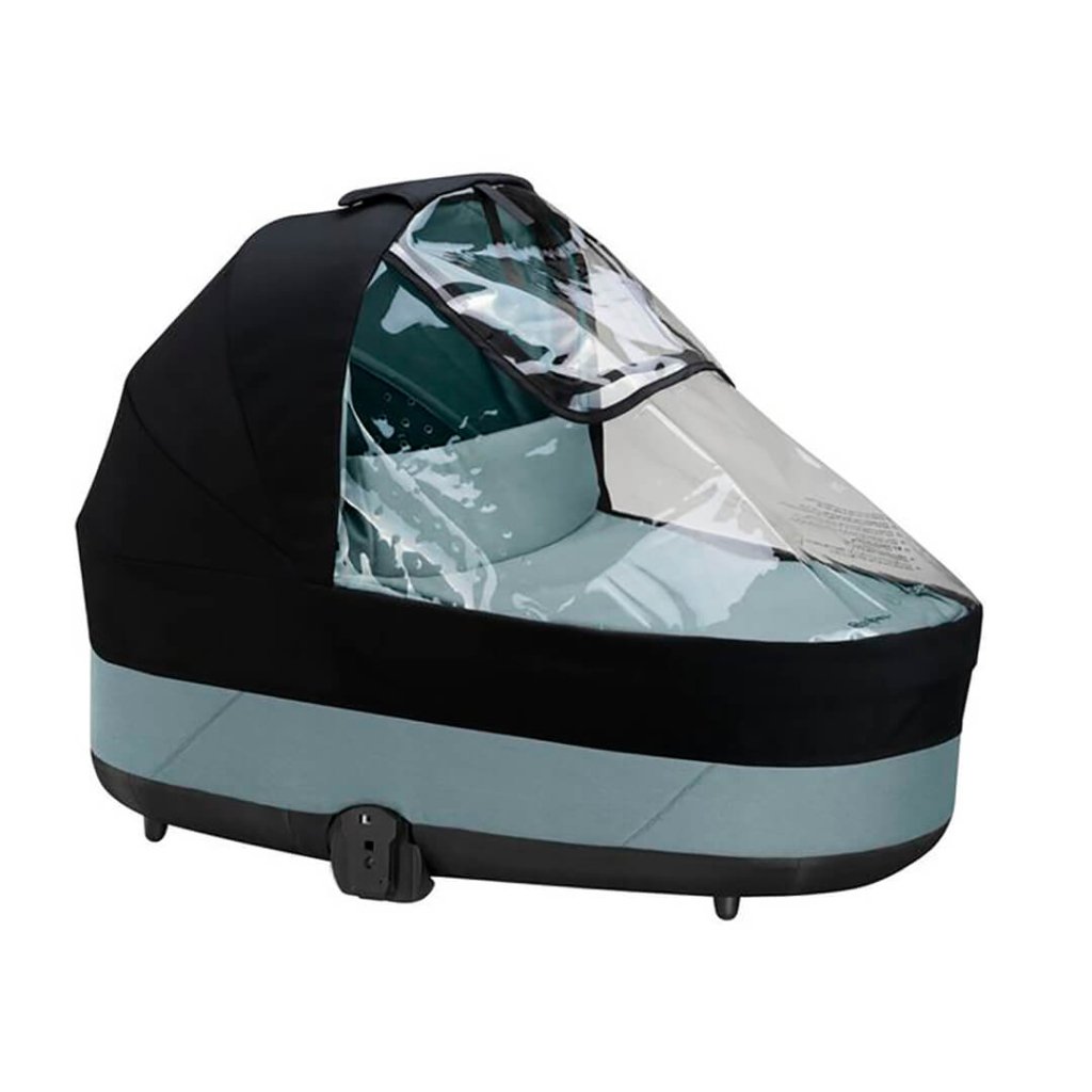 Bambinista-CYBEX-Travel-CYBEX EOS Luxury Travel System CLOUD T I-SIZE with Gold Footmuff - Sky Blue
