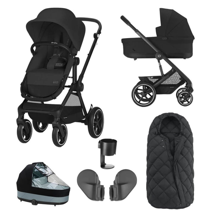 CYBEX EOS Travel System Essential Bundle with Snogga Footmuff