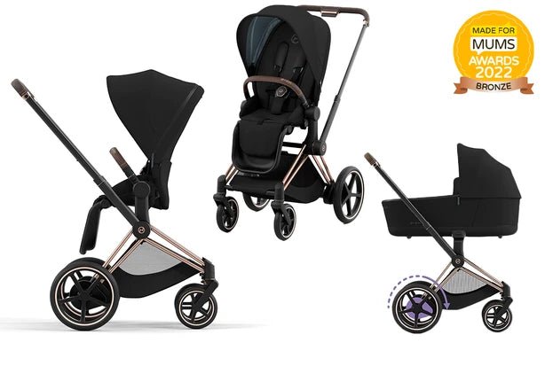 Bambinista-CYBEX-Travel-CYBEX ePRIAM Pushchair - Koi (2022 New Generation)