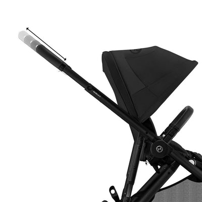 Bambinista-CYBEX-Travel-CYBEX Gazelle S - Moon Black (2023 New Generation)