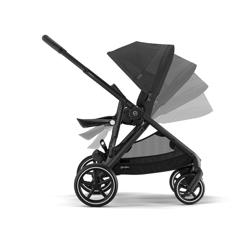 Bambinista-CYBEX-Travel-CYBEX Gazelle S - Moon Black (2023 New Generation)