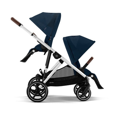 Bambinista-CYBEX-Travel-CYBEX Gazelle S Travel System (5 Piece) Essential Bundle With Gold Footmuff - Ocean Blue (2023 New Generation)