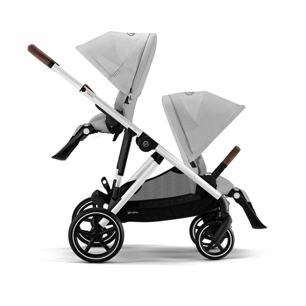 Bambinista-CYBEX-Travel-CYBEX Gazelle S Travel System (5 Piece) Essential Bundle With Snogga - Lava Grey (2023 New Generation)