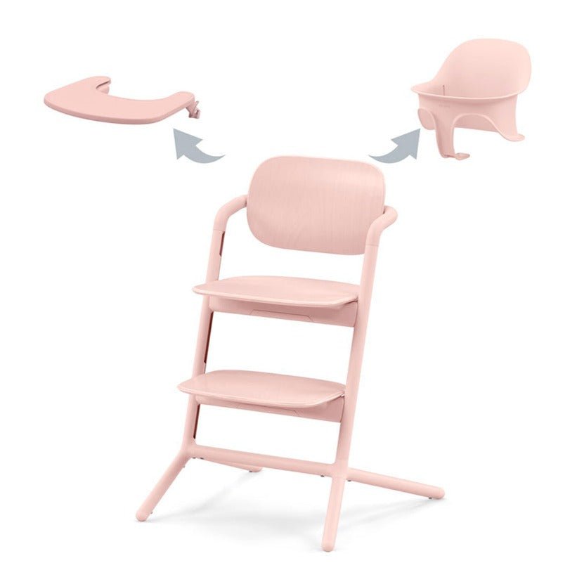 Bambinista-CYBEX-Travel-CYBEX Lemo 3 in 1 High Chair Set - Pearl Pink