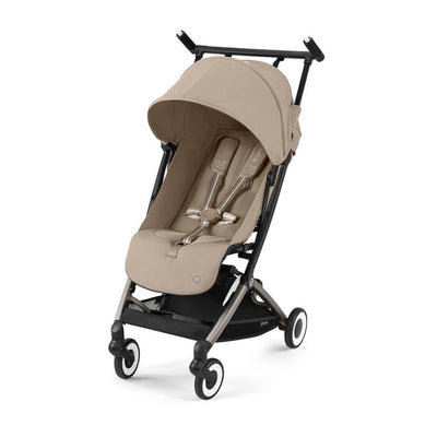 Bambinista-CYBEX-Travel-CYBEX LIBELLE Pushchair in Taupe Frame - Almond Beige